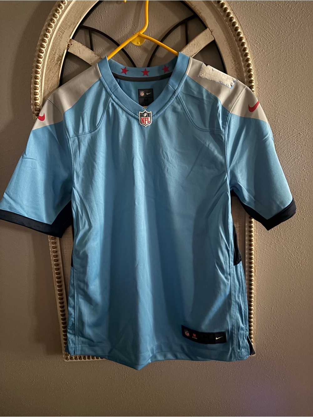 NFL Nike Light Blue Football Jersey
